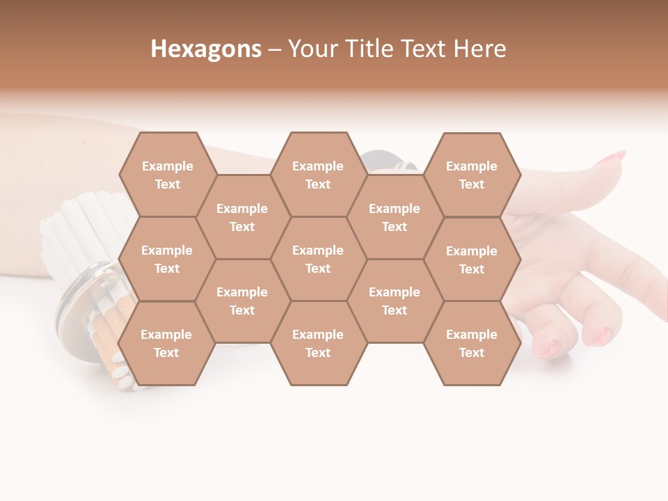 Issues White Smoke PowerPoint Template