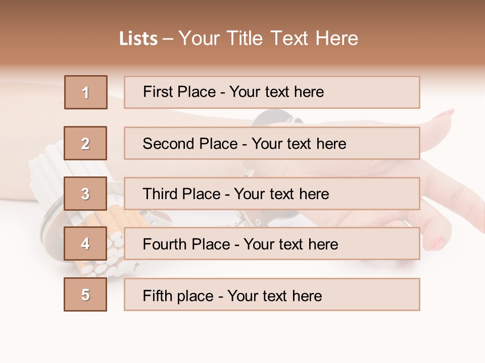 Issues White Smoke PowerPoint Template
