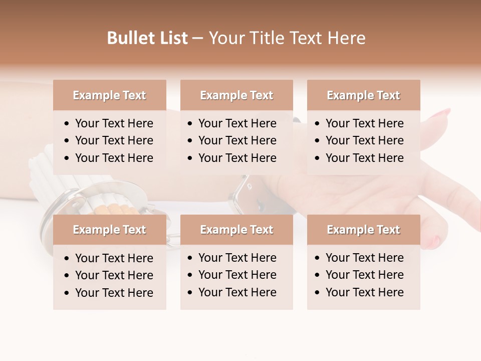 Issues White Smoke PowerPoint Template
