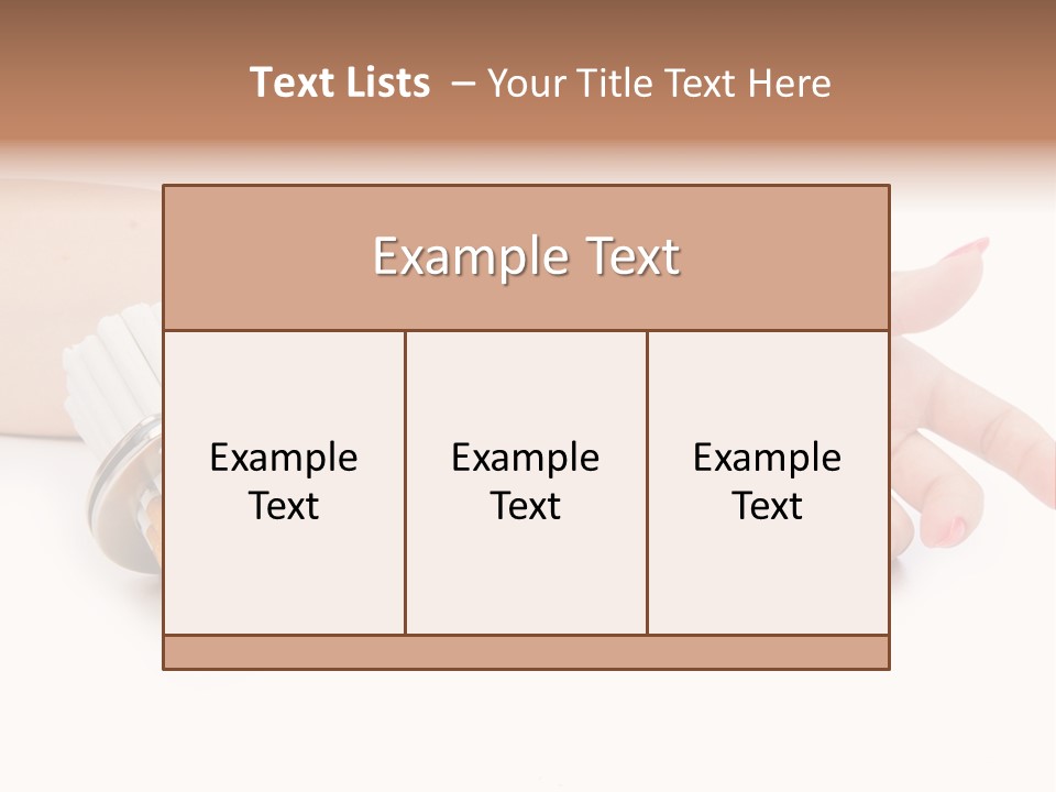 Issues White Smoke PowerPoint Template