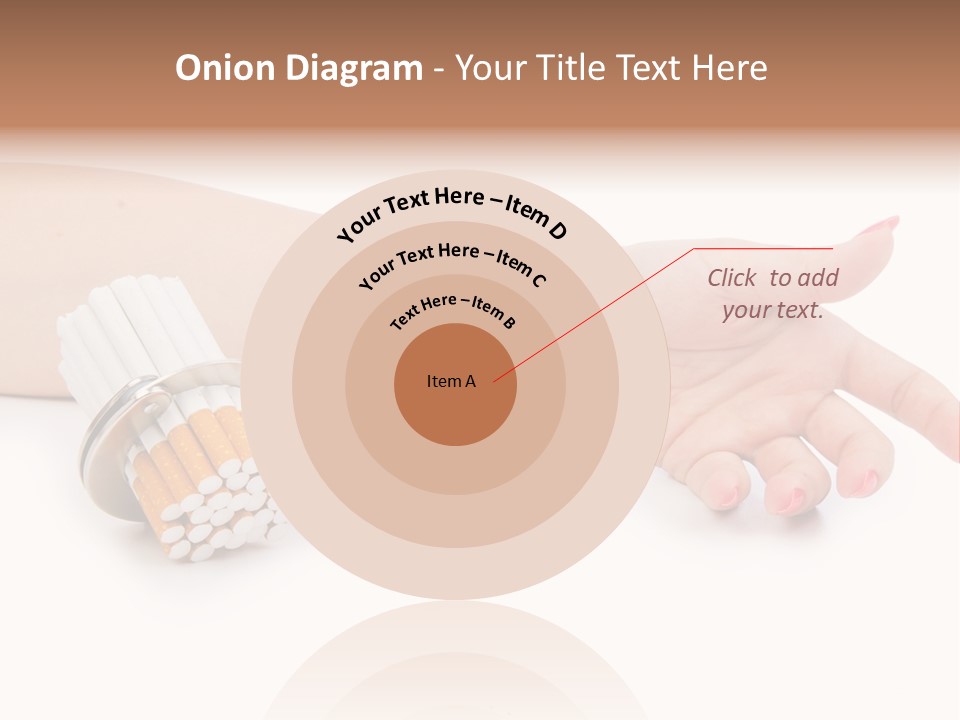 Issues White Smoke PowerPoint Template