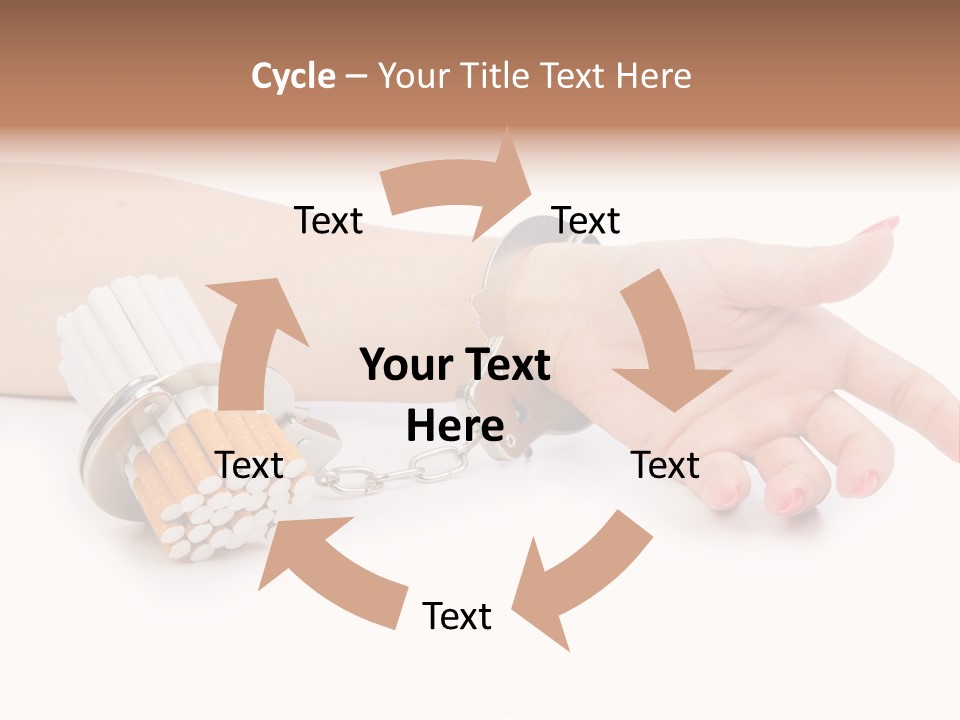 Issues White Smoke PowerPoint Template