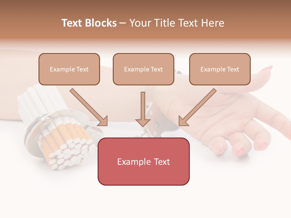Issues White Smoke PowerPoint Template