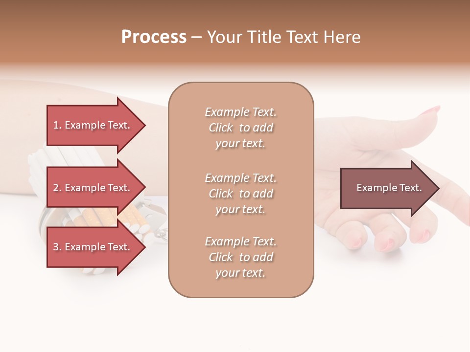 Issues White Smoke PowerPoint Template