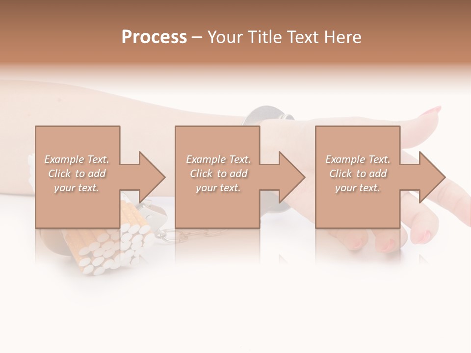Issues White Smoke PowerPoint Template