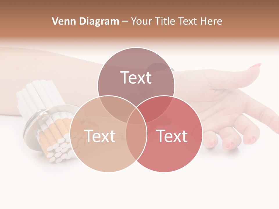 Issues White Smoke PowerPoint Template