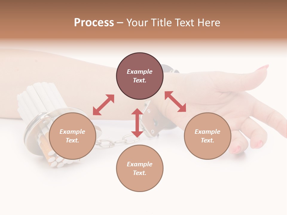 Issues White Smoke PowerPoint Template