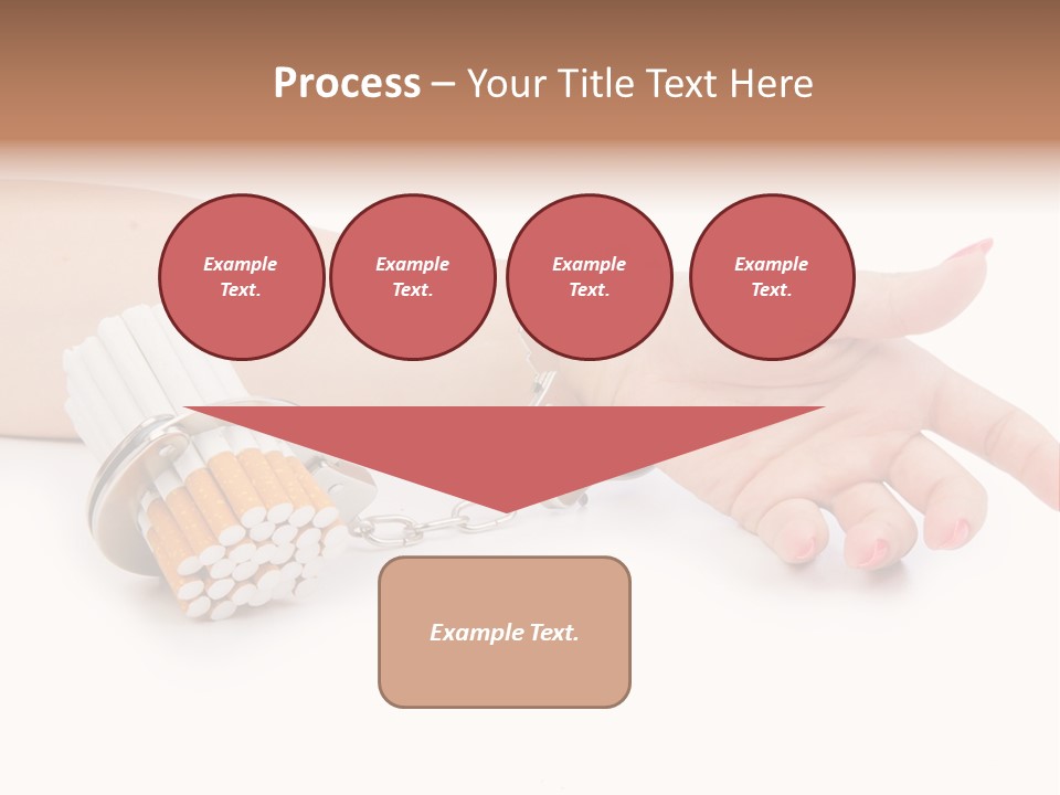 Issues White Smoke PowerPoint Template