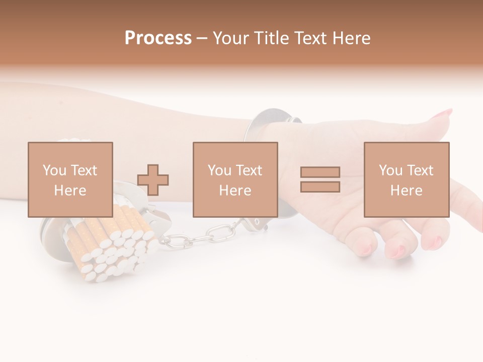 Issues White Smoke PowerPoint Template