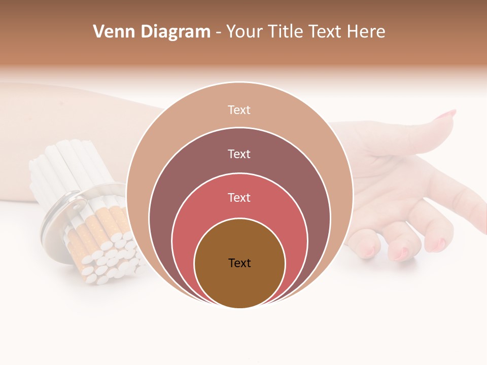 Issues White Smoke PowerPoint Template