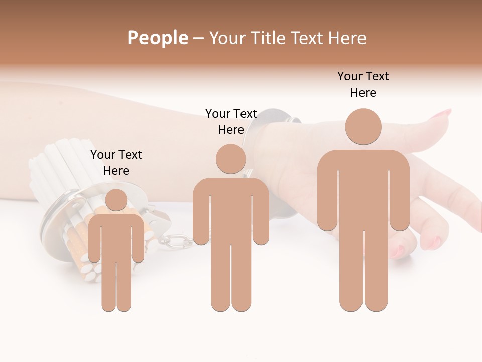 Issues White Smoke PowerPoint Template