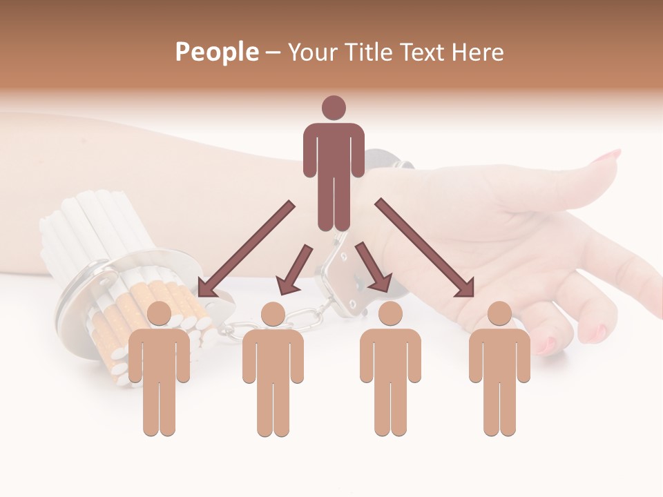 Issues White Smoke PowerPoint Template