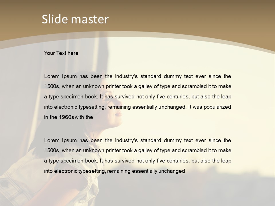 Happy Life Lovely PowerPoint Template