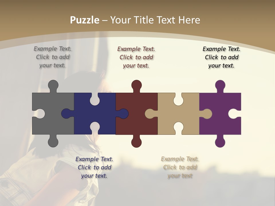 Happy Life Lovely PowerPoint Template