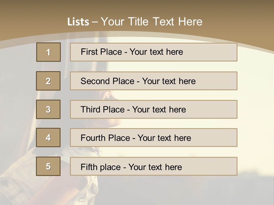 Happy Life Lovely PowerPoint Template