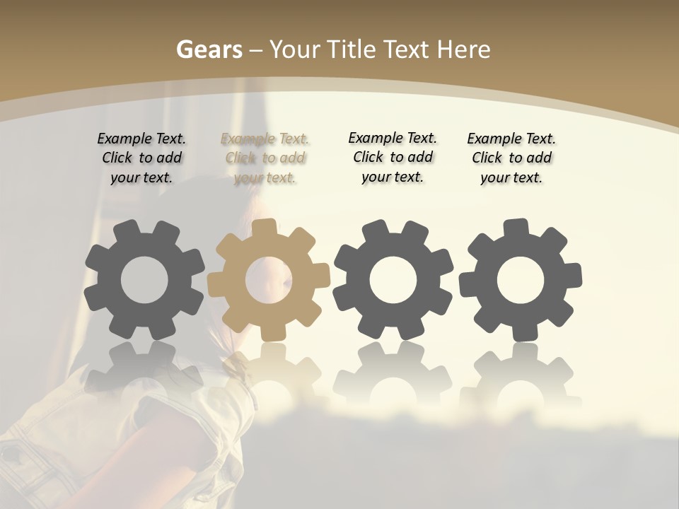 Happy Life Lovely PowerPoint Template