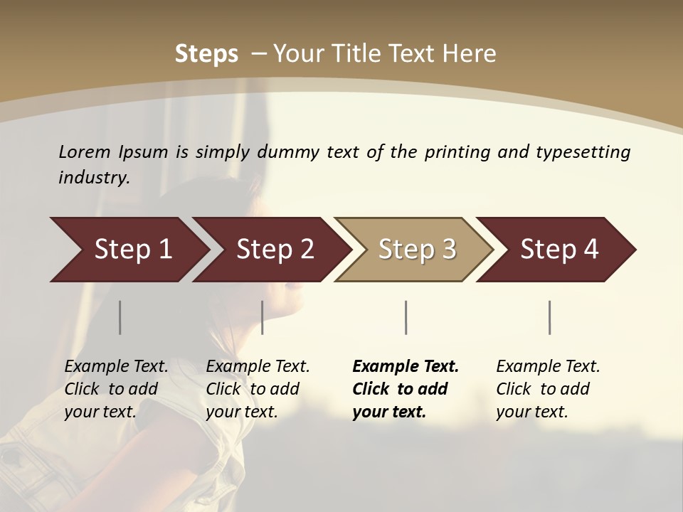 Happy Life Lovely PowerPoint Template