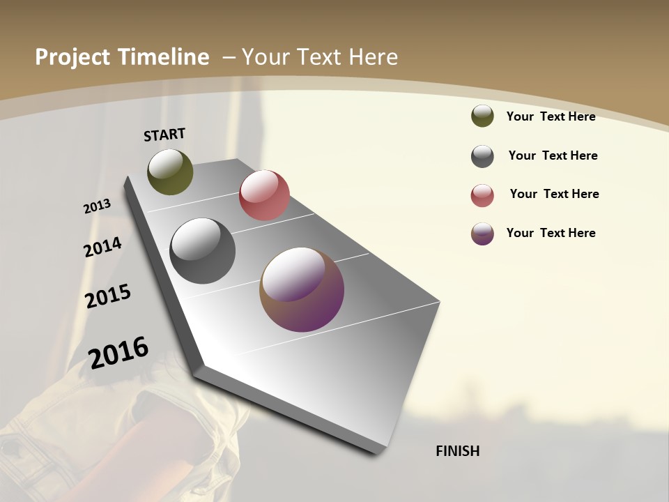 Happy Life Lovely PowerPoint Template