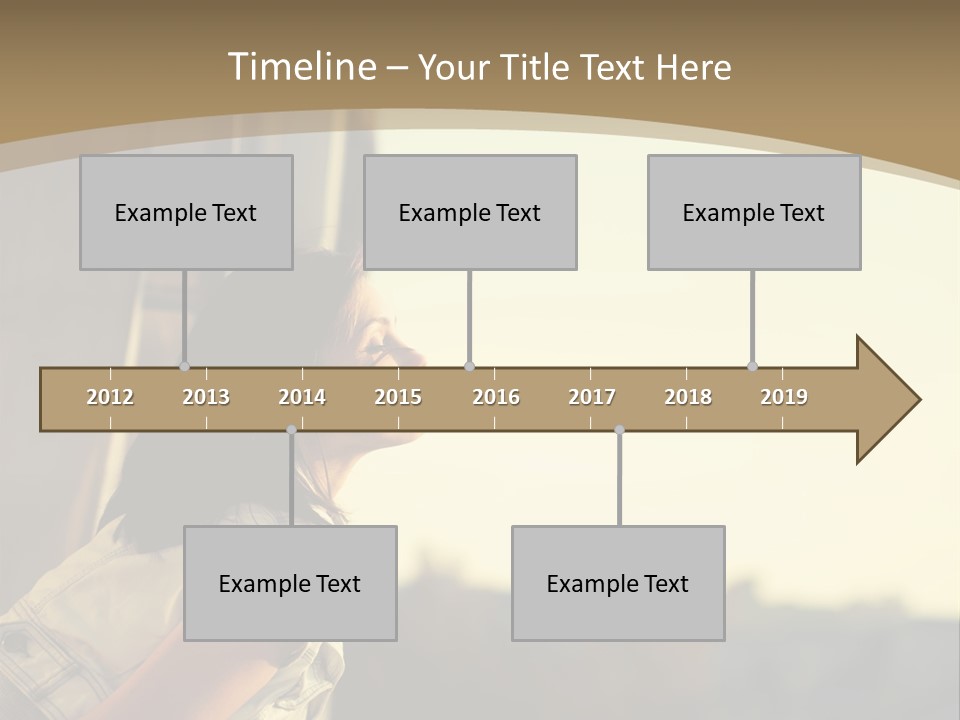 Happy Life Lovely PowerPoint Template