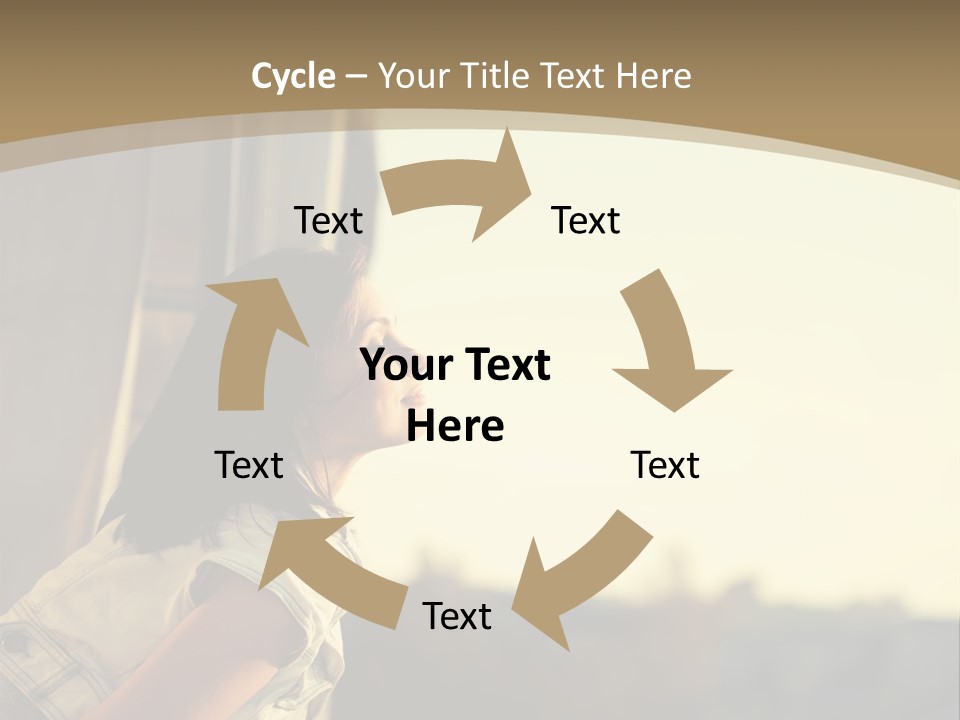 Happy Life Lovely PowerPoint Template