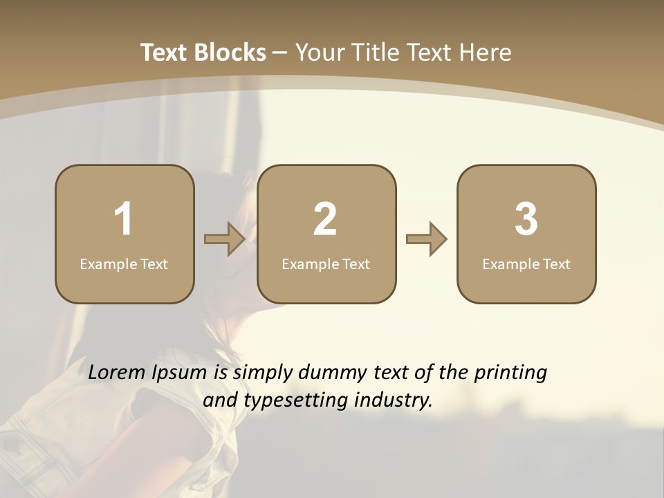 Happy Life Lovely PowerPoint Template