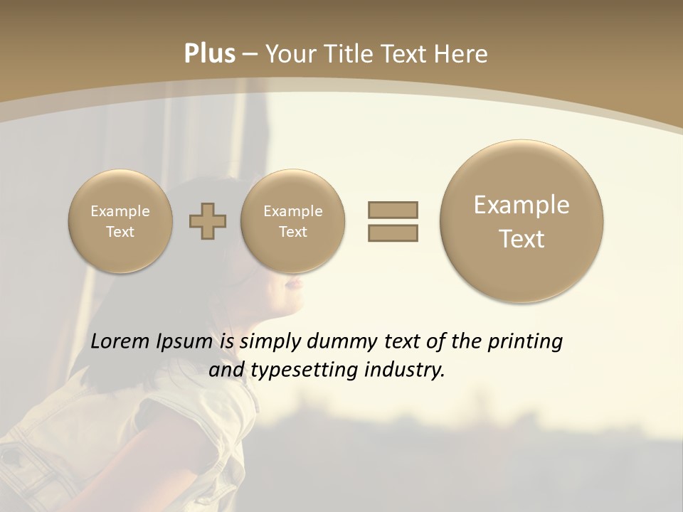 Happy Life Lovely PowerPoint Template