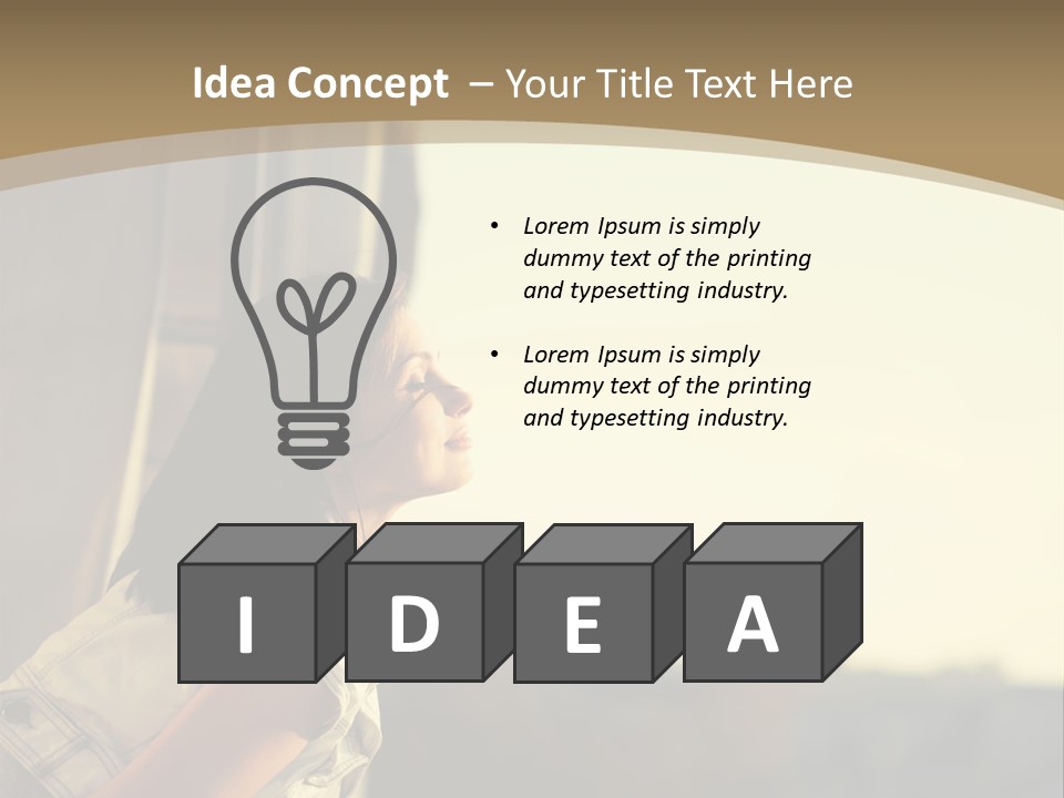 Happy Life Lovely PowerPoint Template