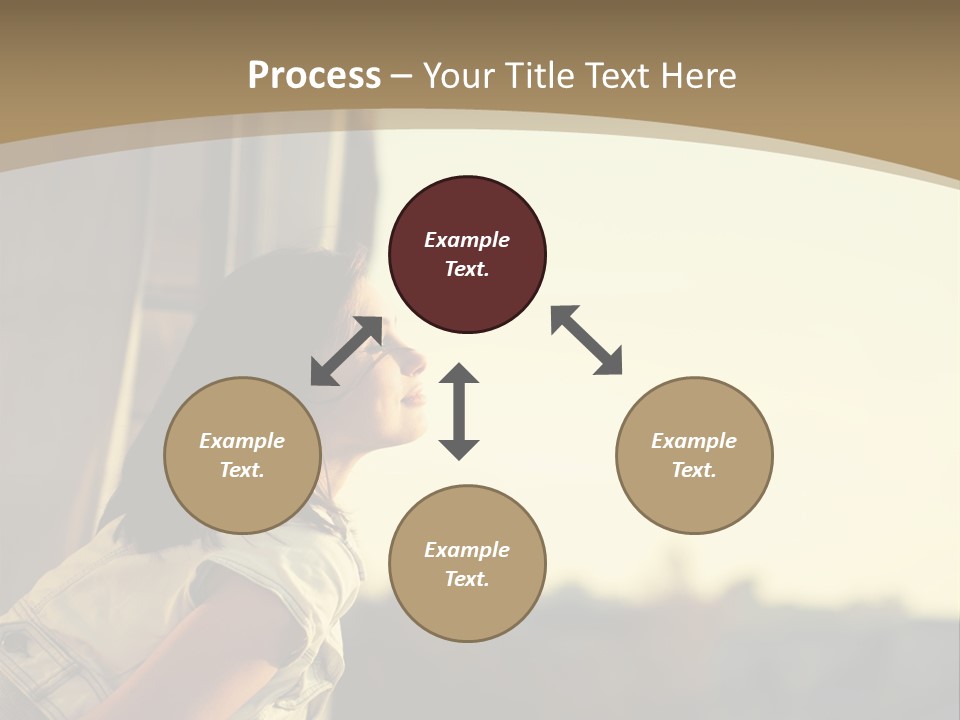 Happy Life Lovely PowerPoint Template