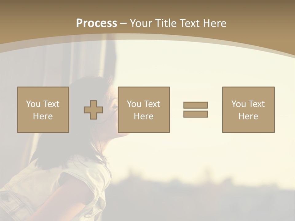 Happy Life Lovely PowerPoint Template