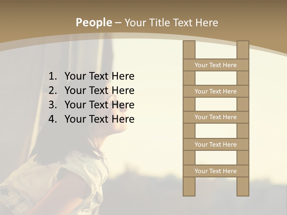 Happy Life Lovely PowerPoint Template