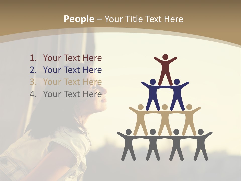 Happy Life Lovely PowerPoint Template