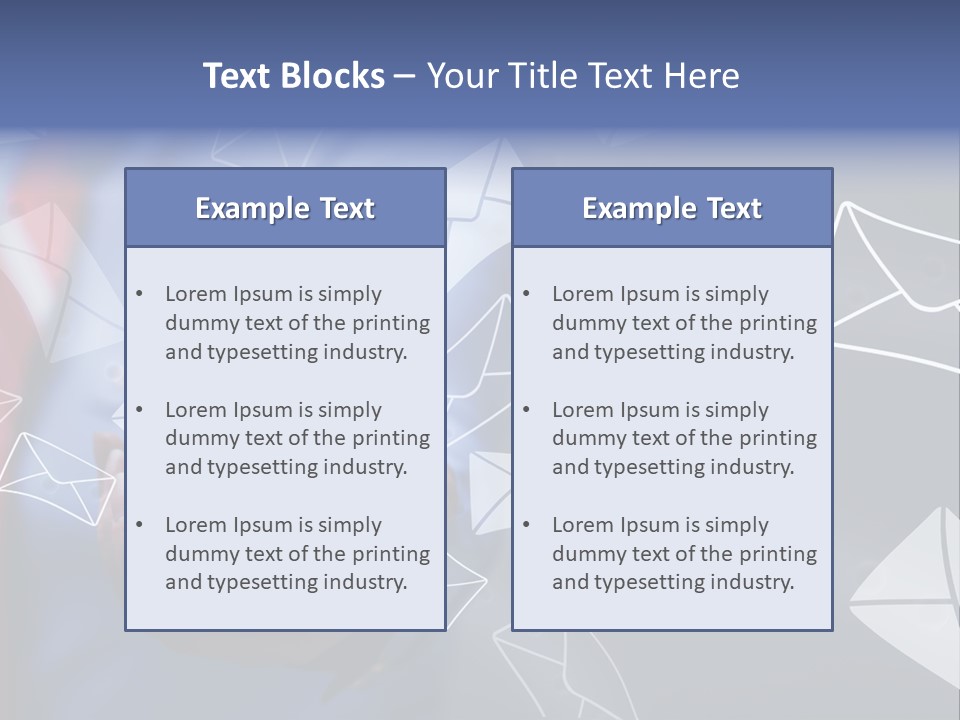 Cellphone Business Woman Screen PowerPoint Template