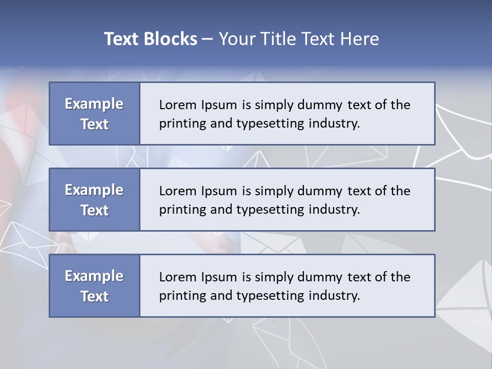 Cellphone Business Woman Screen PowerPoint Template