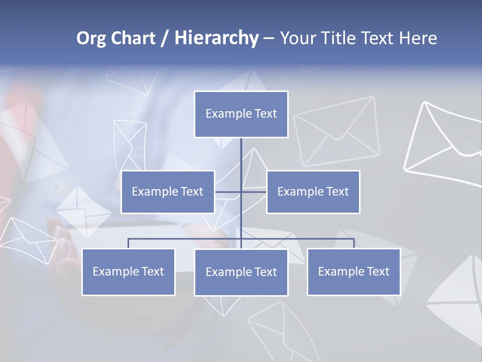 Cellphone Business Woman Screen PowerPoint Template