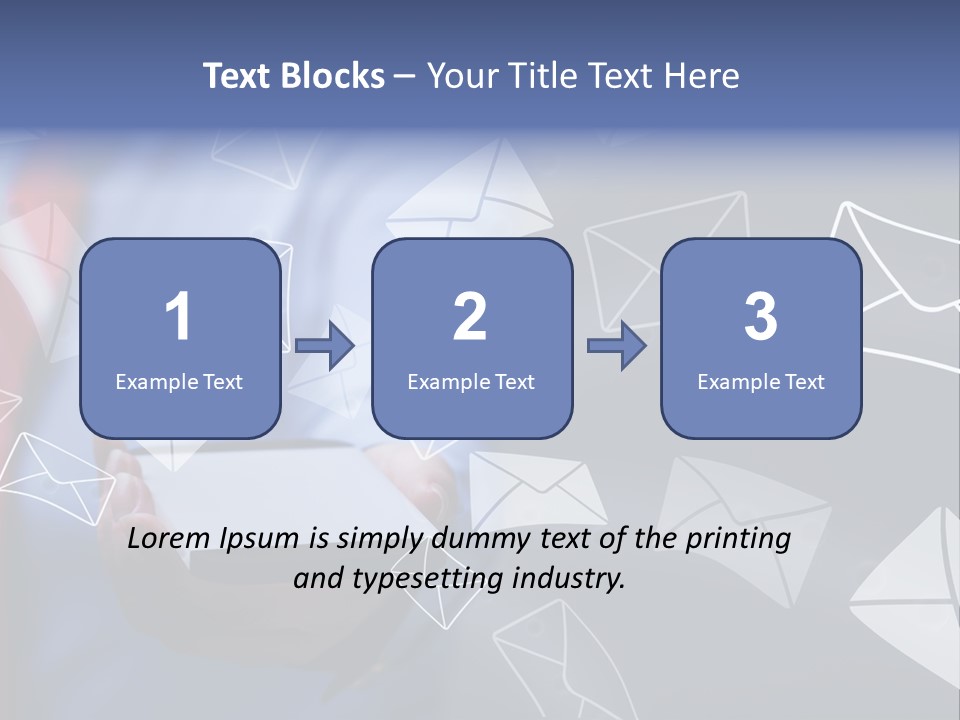 Cellphone Business Woman Screen PowerPoint Template