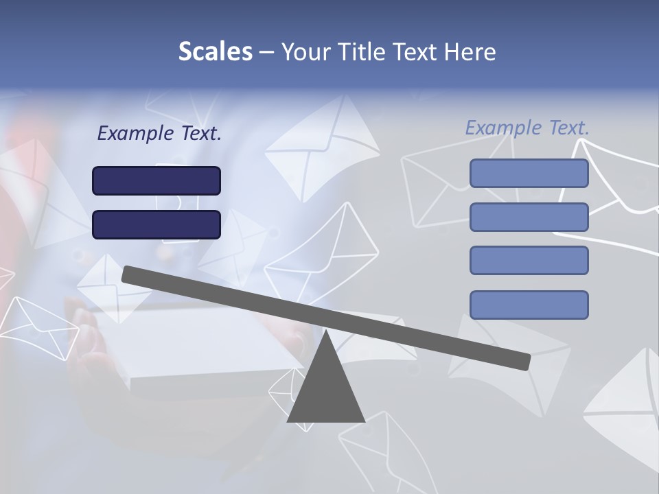 Cellphone Business Woman Screen PowerPoint Template