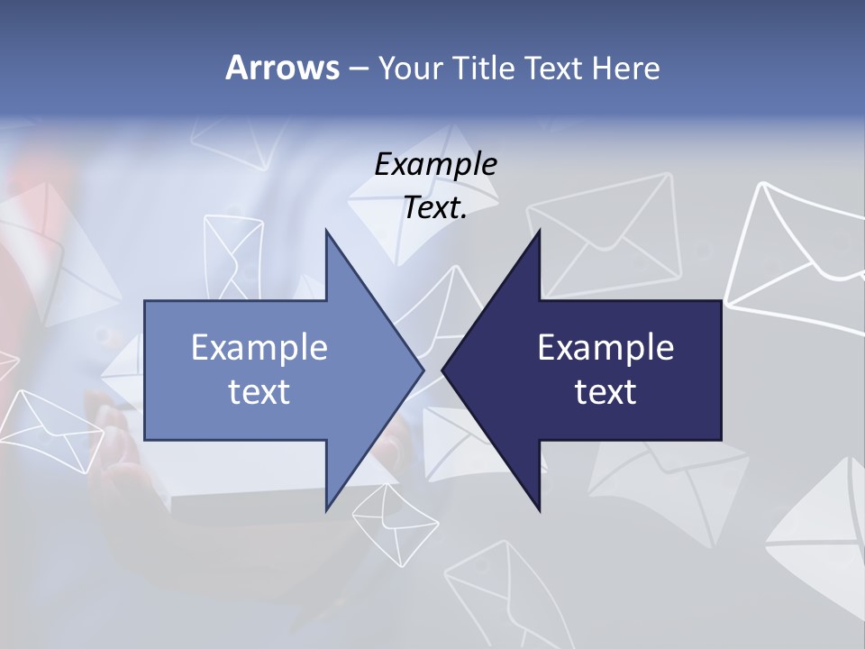 Cellphone Business Woman Screen PowerPoint Template