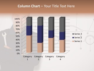 Portrait Coverall Repairman PowerPoint Template