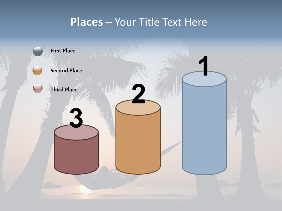 Resort Laziness Locations PowerPoint Template