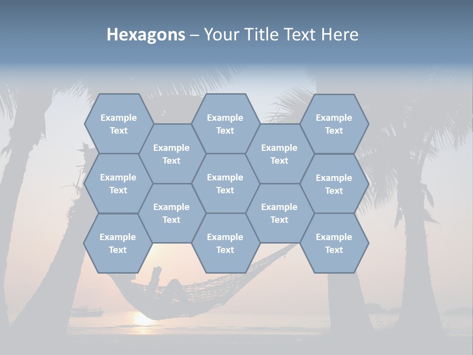 Resort Laziness Locations PowerPoint Template