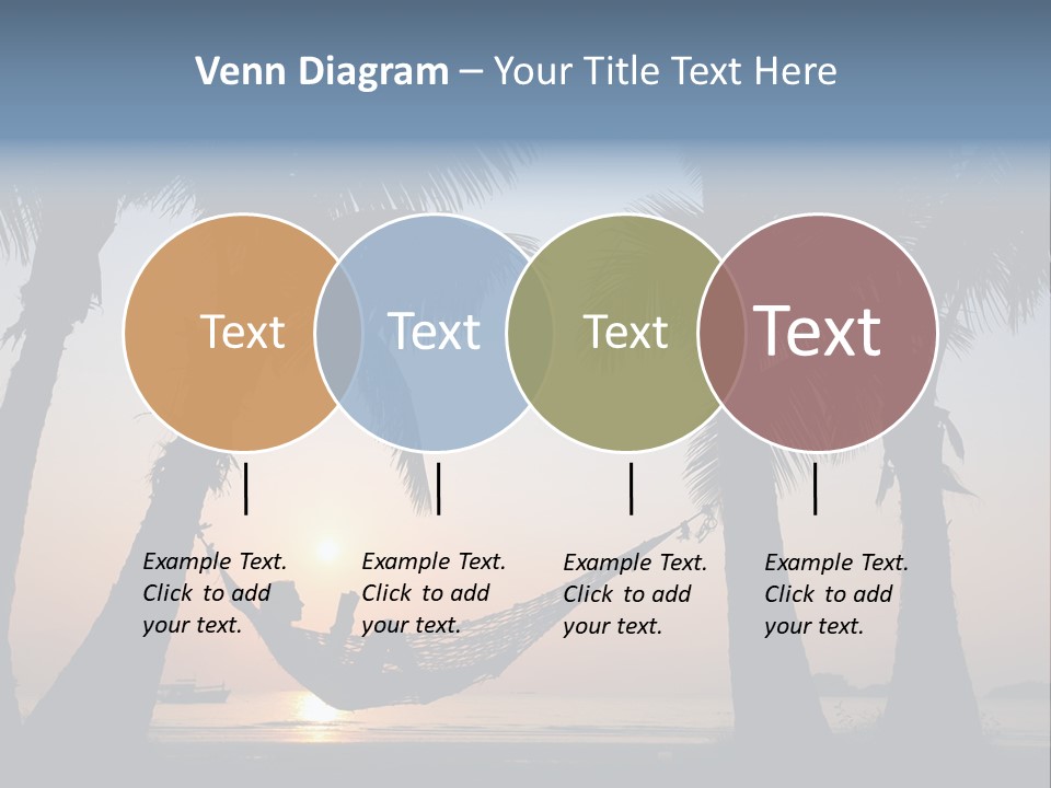 Resort Laziness Locations PowerPoint Template