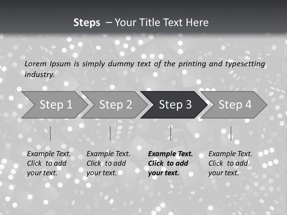 Loss Las Vegas Gambling Background PowerPoint Template