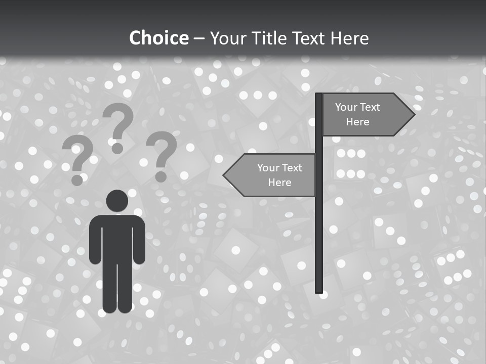 Loss Las Vegas Gambling Background PowerPoint Template