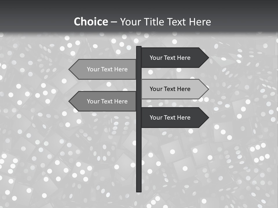 Loss Las Vegas Gambling Background PowerPoint Template