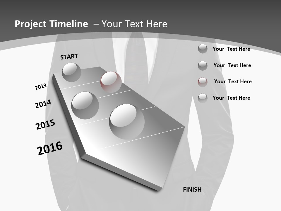 Concept Fashion Tuxedo PowerPoint Template