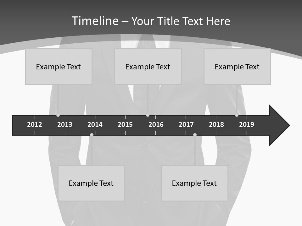 Concept Fashion Tuxedo PowerPoint Template