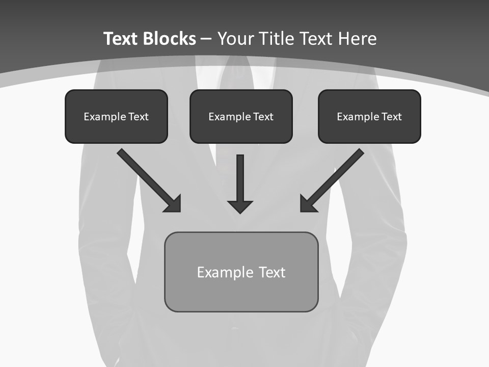 Concept Fashion Tuxedo PowerPoint Template