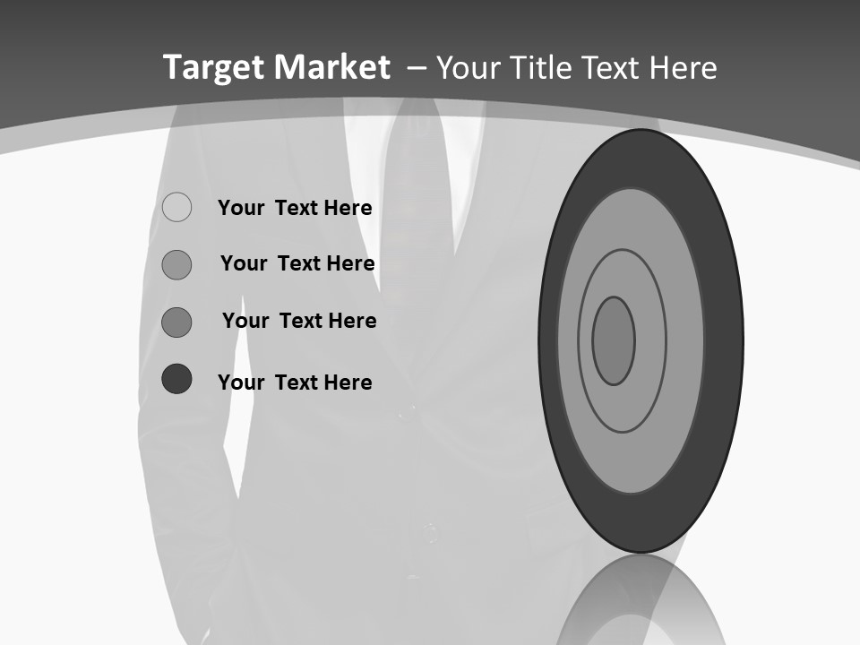 Concept Fashion Tuxedo PowerPoint Template