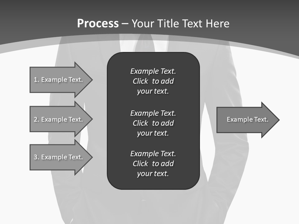 Concept Fashion Tuxedo PowerPoint Template
