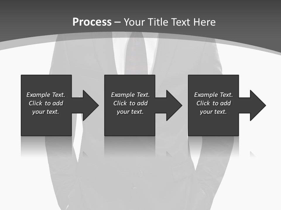 Concept Fashion Tuxedo PowerPoint Template